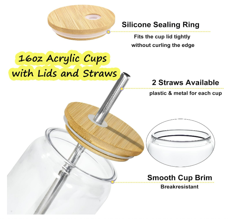 16 oz clear cup- Child
